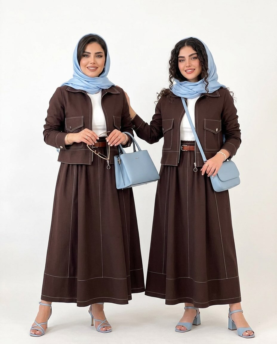 Ensemble Long Femme — Élégance Prestige Duo