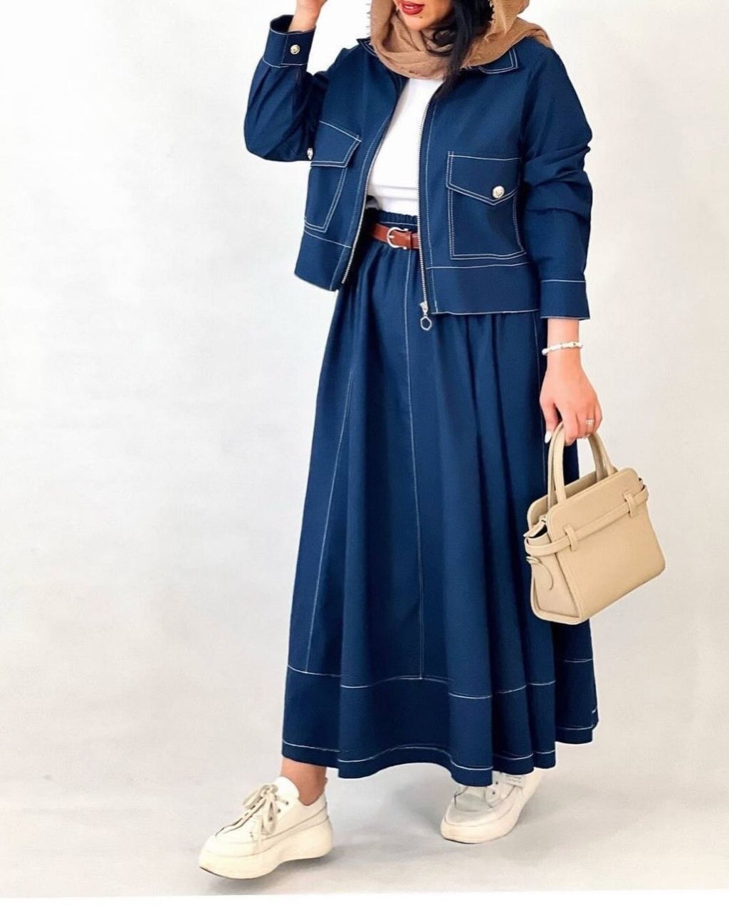 Ensemble Long Femme — Élégance Prestige Duo