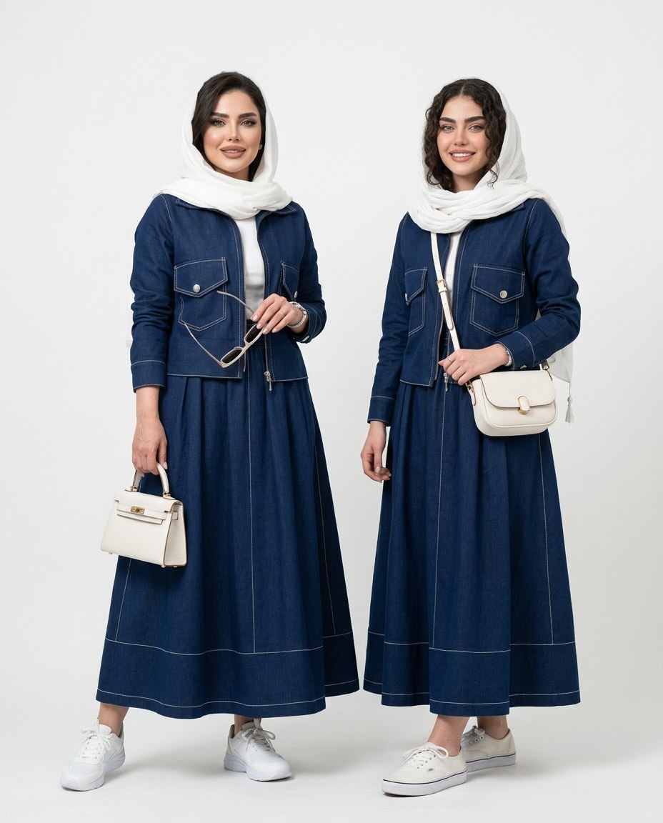 Ensemble Long Femme — Élégance Prestige Duo