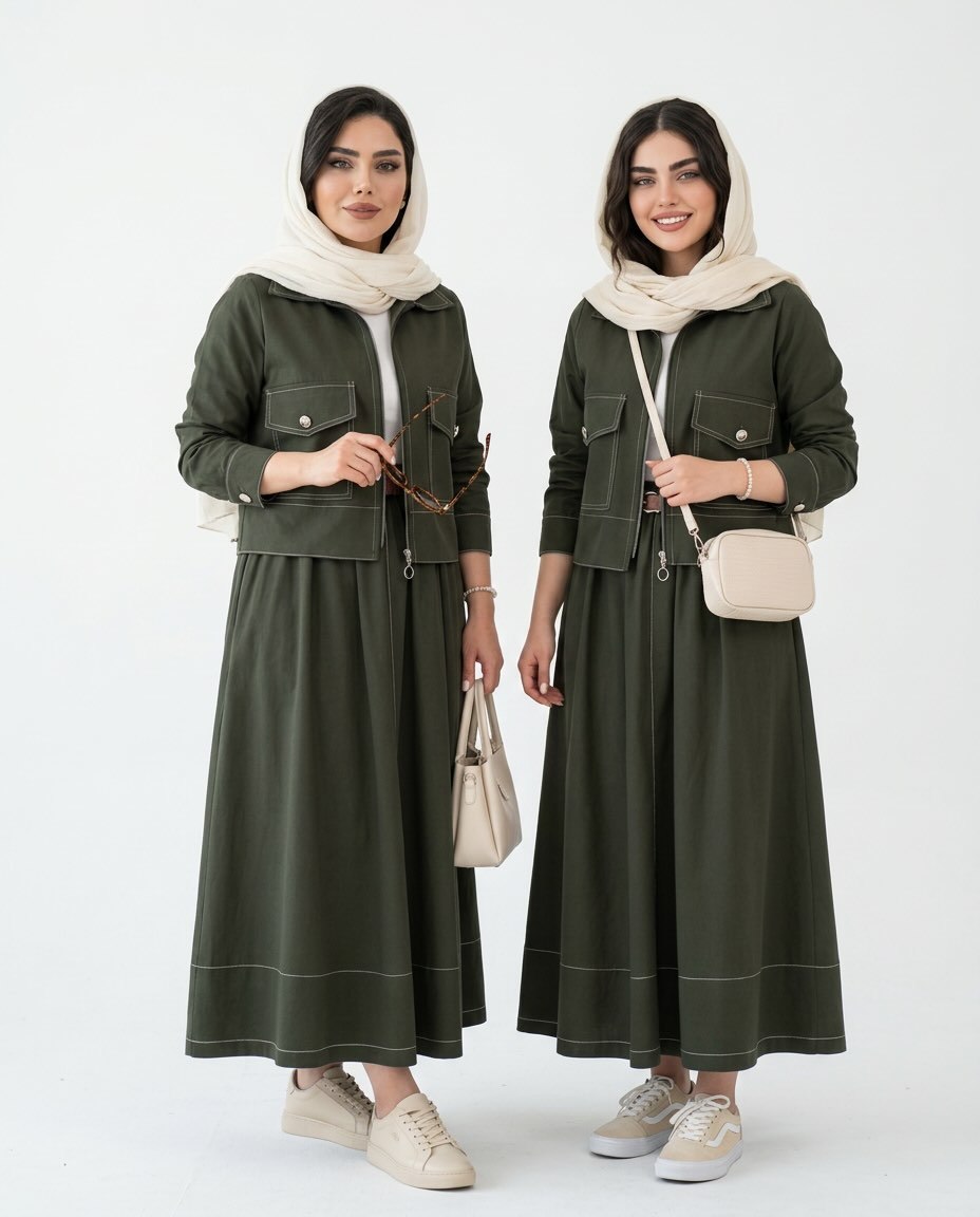 Ensemble Long Femme — Élégance Prestige Duo